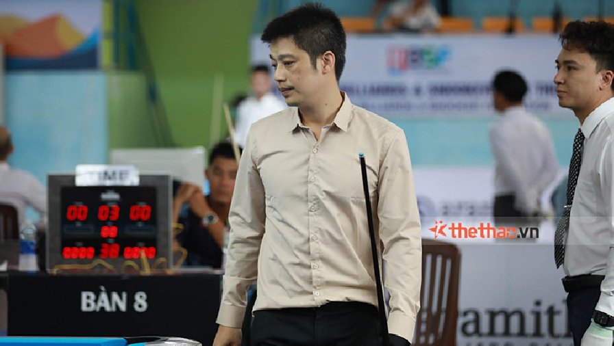Đặng Thành Kiên thua sốc ở vòng 1 giải Vô địch quốc gia 2023