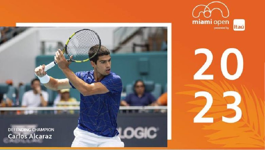 Lịch thi đấu tennis Miami Open 2023, ltđ Miami Masters hôm nay