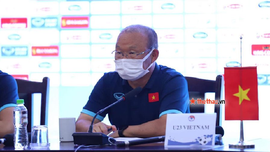 HLV Park Hang Seo: Hoàng Đức có thể đá tiền đạo ở U23 Việt Nam