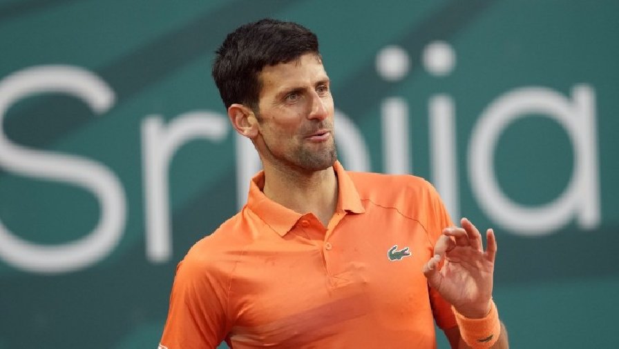 Kết quả tennis hôm nay 21/4: Djokovic vào vòng 3 Serbia Open