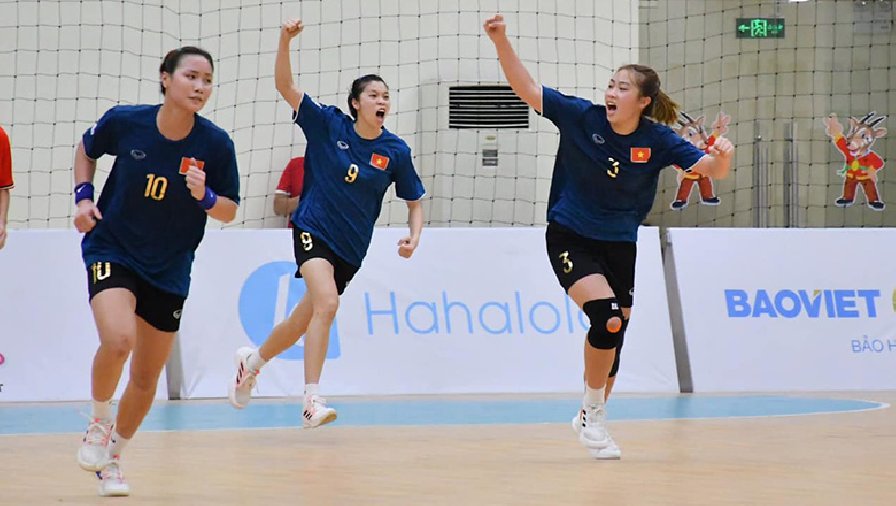 ĐT Việt Nam thắng Thái Lan, giành HCV SEA Games 31 ở nội dung bóng ném nữ