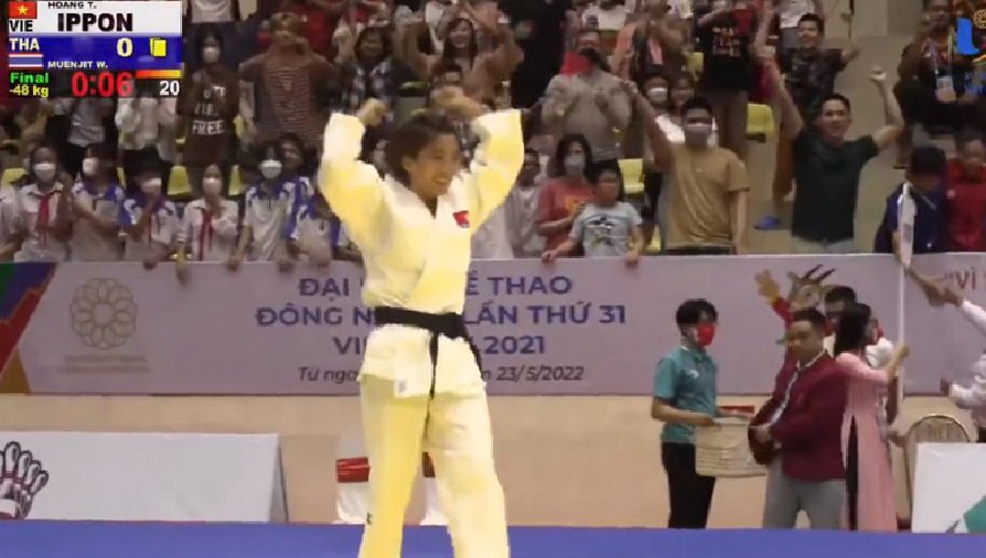 Judo Việt Nam đoạt hat-trick HCV trong ngày 21/5