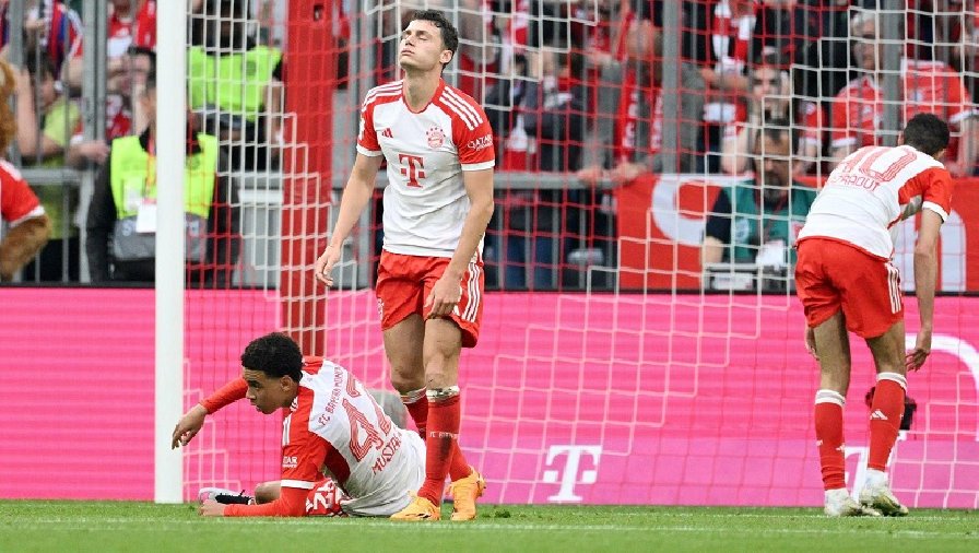 Kết quả bóng đá Bayern Munich vs RB Leipzig: Thua ngược cay đắng, khó giữ ngôi vương