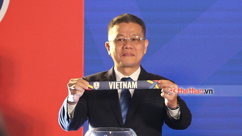 ĐT Việt Nam nằm cùng bảng với Indonesia ở ASEAN Cup 2024