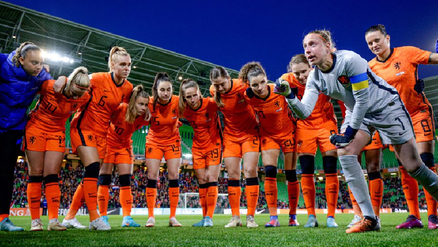 ĐT Hà Lan, đối thủ của ĐT nữ Việt Nam tại World Cup 2023 công bố danh sách sơ bộ