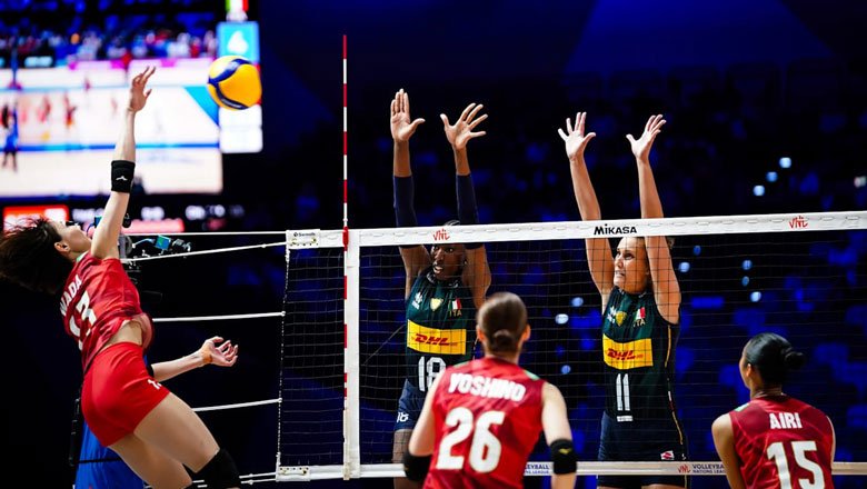 Tuyển bóng chuyền nữ Nhật Bản thua cay đắng nhà vô địch Olympic ở Volleyball Nations League 2025