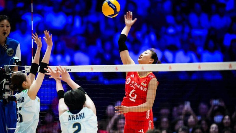 Tuyển bóng chuyền nữ Trung Quốc giành lại ngôi 'chị đại' châu Á từ tay Nhật Bản ở Volleyball Nations League 2025