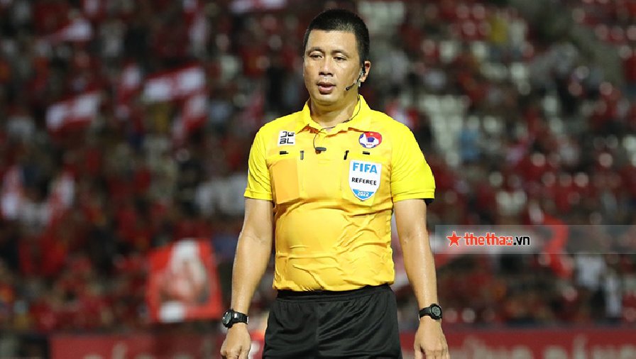 Trọng tài Hoàng Ngọc Hà không làm nhiệm vụ ở vòng 9 V.League 2022