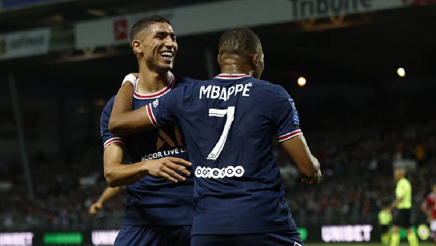 Video bàn thắng Brest vs PSG: Mbappe lập công, đội khách thắng đậm