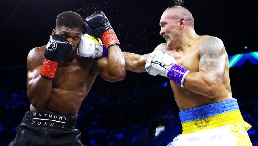 Usyk tiếp tục đánh bại Joshua, bảo vệ thành công 4 đai Boxing nhà nghề