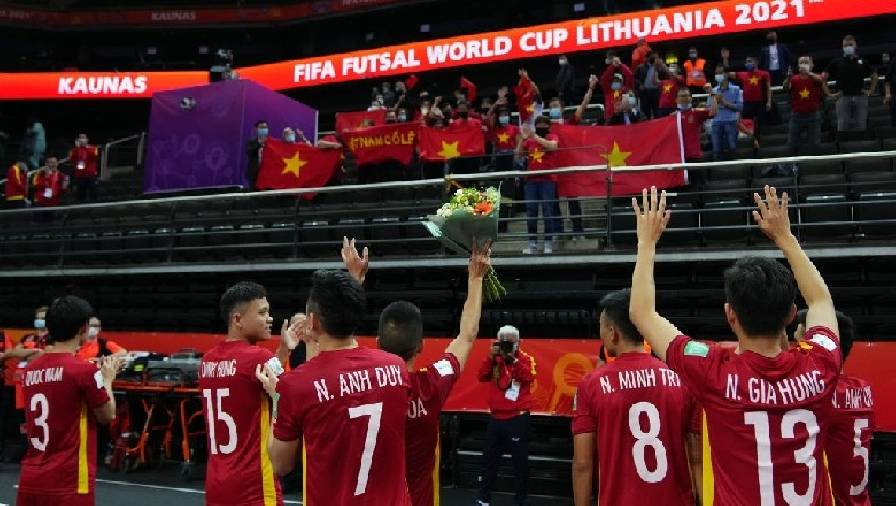 Bóng đá châu Á lập kỳ tích ở Futsal World Cup: Cả 5 đội vào vòng knock-out