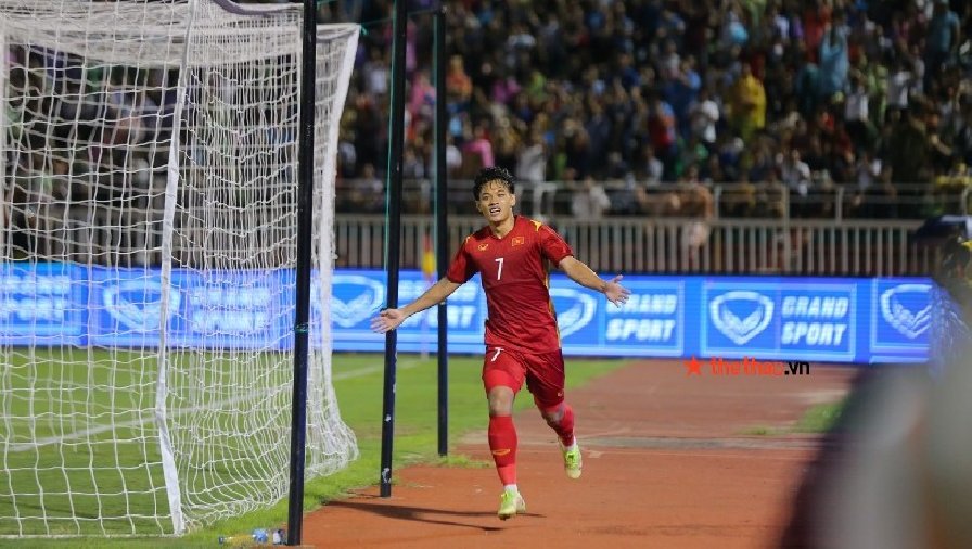 Thanh Nhân ghi bàn trong lần đầu tiên khoác áo ĐT Việt Nam
