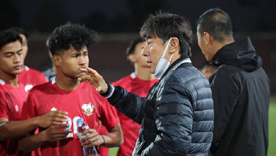 HLV U23 Indonesia chưa hài lòng sau chiến thắng trước U23 Tajikistan