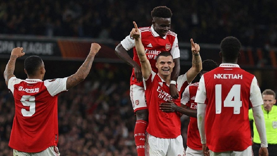 Kết quả Arsenal vs PSV: Xhaka hóa người hùng, Pháo thủ sớm xong nhiệm vụ