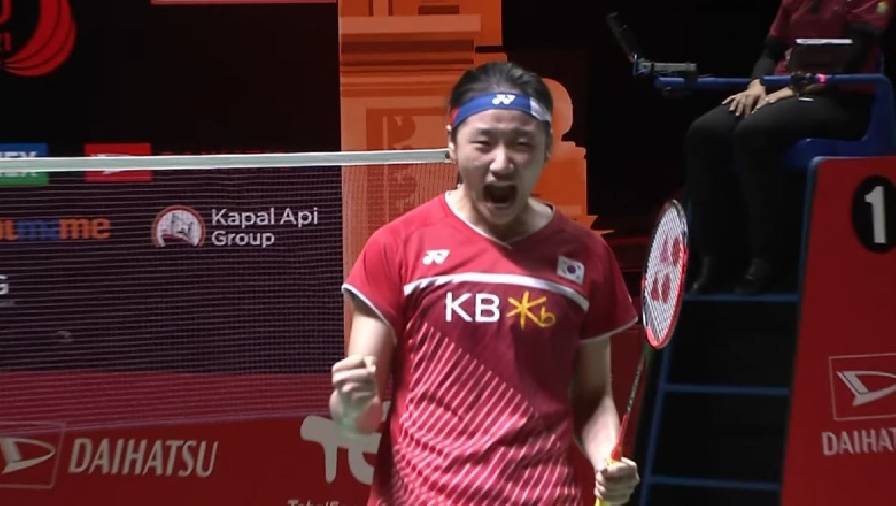 Kết quả chung kết cầu lông Indonesia Masters đơn nữ: An Se Young thắng nhanh Yamaguchi