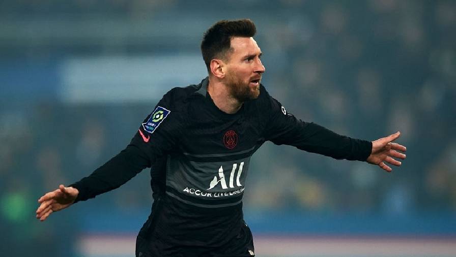 Messi ‘mở tài khoản’ tại Ligue 1, PSG chấp người gần 30 phút vẫn thắng dễ