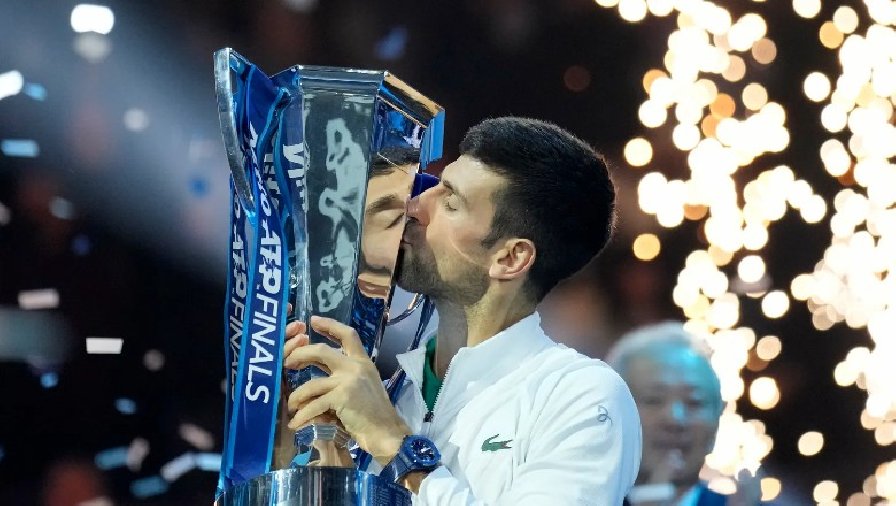 Djokovic vô địch ATP Finals 2022 với thành tích toàn thắng