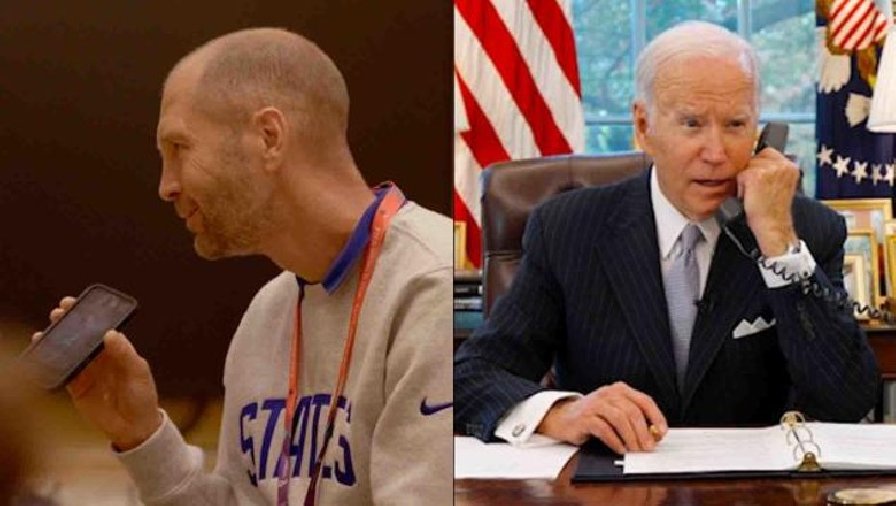 Tổng thống Joe Biden gọi điện trực tiếp, kêu gọi ĐT Mỹ ‘gây sốc’ ở World Cup 2022
