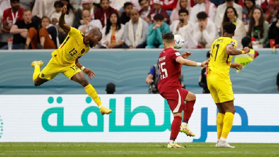 Trận Qatar vs Ecuador sở hữu ít cú dứt điểm nhất lịch sử World Cup