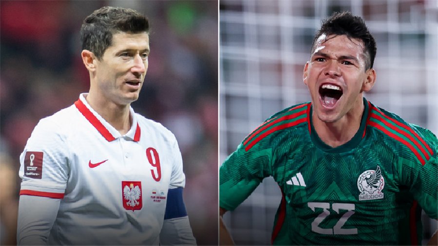 Xem trận Mexico vs Ba Lan trực tiếp trên kênh nào, ở đâu?