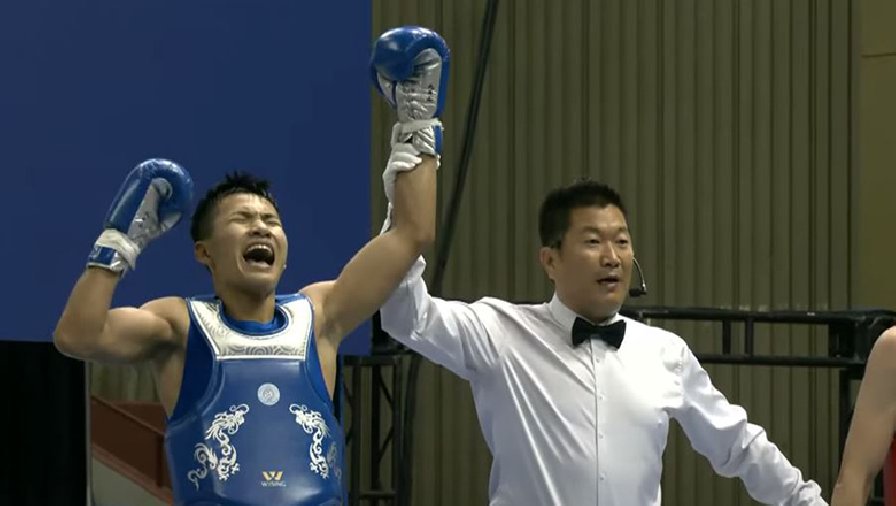 Võ sĩ Quảng Nam 18 tuổi giành HCV Wushu thế giới