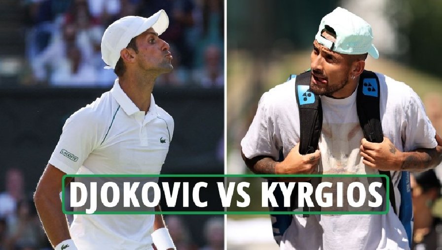 Trực tiếp tennis Djokovic vs Kyrgios, World Tennis League - 00h00 ngày 22/12