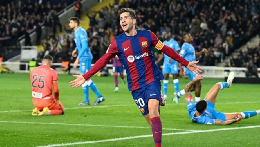 Kết quả bóng đá Barca vs Almeria: Kịch tính khó lường, chật vật giành 3 điểm