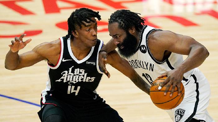 Không Kevin Durant, Brooklyn Nets nhờ ‘Song sát râu ria’ nhấn chìm Los Angeles Clippers