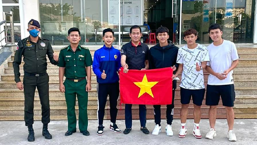4 'viện binh' của U23 Việt Nam có mặt tại Campuchia, sẵn sàng đấu Thái Lan