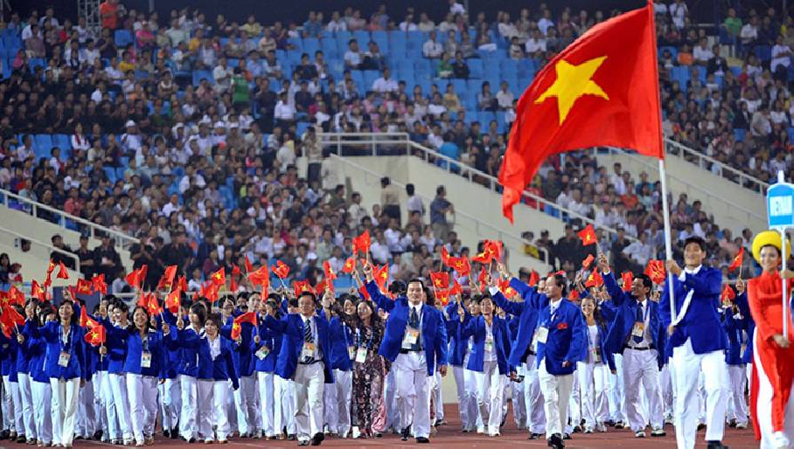 Chủ nhà Việt Nam đứng đầu ở số lượng VĐV tham dự SEA Games 31