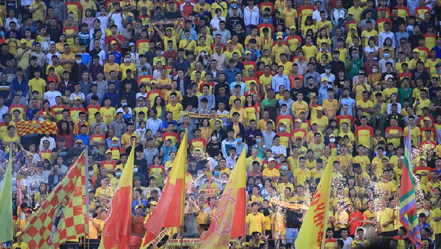 Trận Nam Định - HAGL đón 10.000 khán giả tới sân