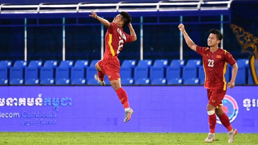 U23 Việt Nam được thưởng thêm 300 triệu đồng sau trận thắng Thái Lan