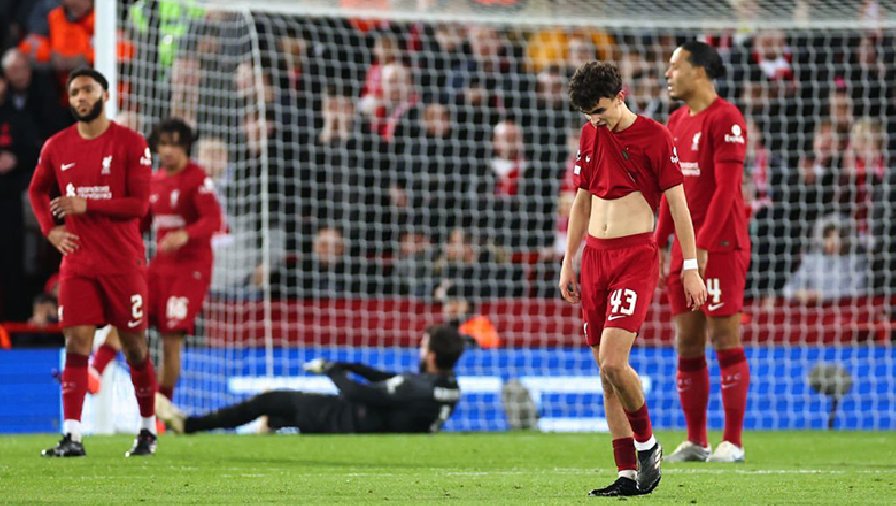 Liverpool lập kỷ lục buồn trong ngay thua đậm Real Madrid