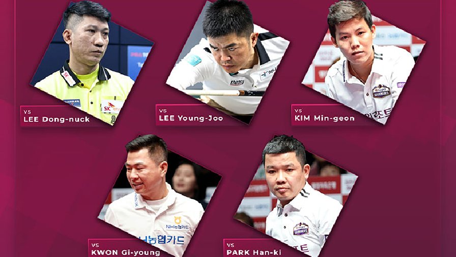 Lịch thi đấu chặng 9 PBA Tour 2023/2024 - Crown Haitai PBA Championship hôm nay mới nhất
