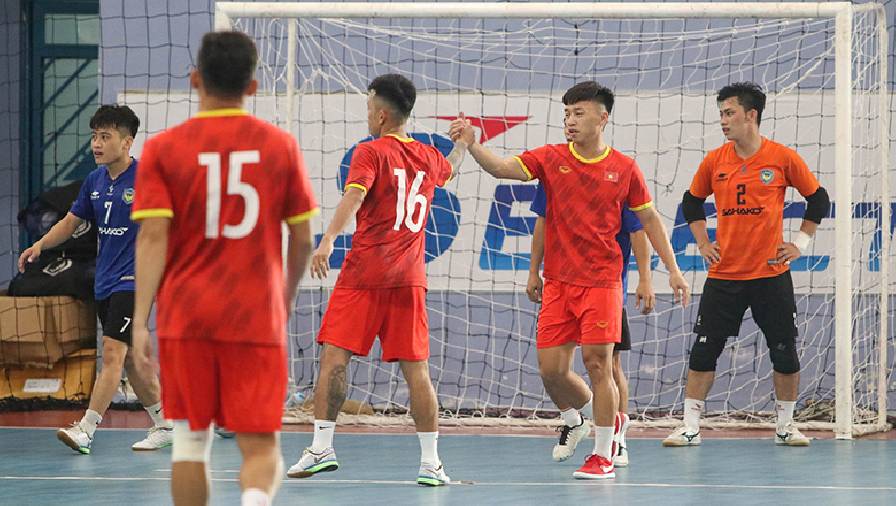 ĐT Futsal Việt Nam giành thắng lợi trước ngày sang Thái Lan dự giải vô địch Đông Nam Á