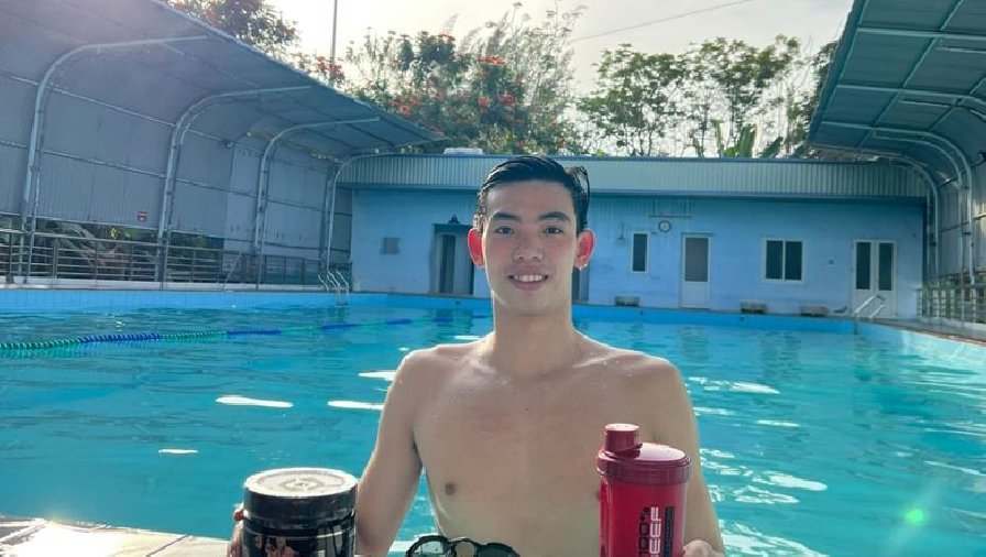 Huy Hoàng phá kỷ lục bơi 400m SEA Games trong chuyến tập huấn nước ngoài