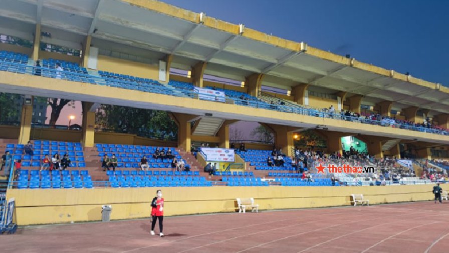 Trận U23 Việt Nam vs U20 Hàn Quốc tại Hàng Đẫy vắng khán giả khó tin