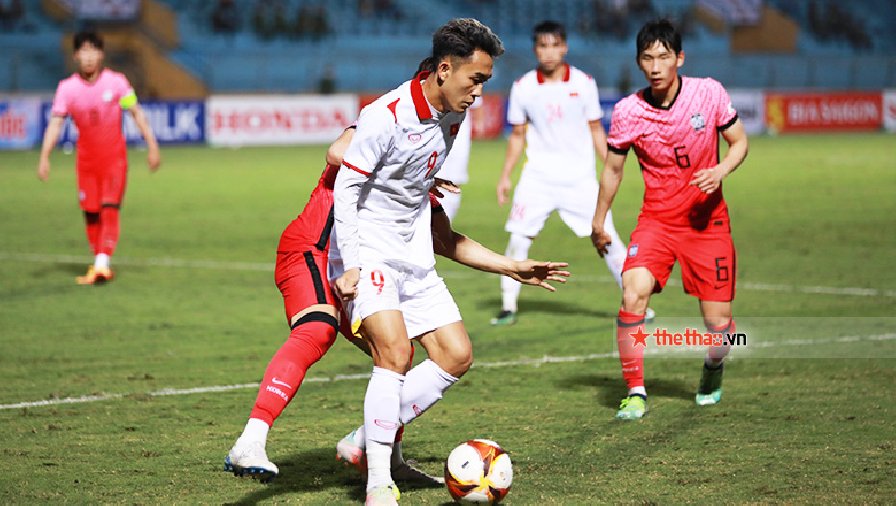 Kết quả U23 Việt Nam 1-0 U20 Hàn Quốc: Chiến thắng may mắn