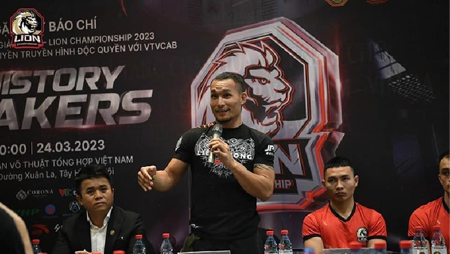Võ sĩ Trần Quang Lộc khuyến khích khán giả mua vé ủng hộ Lion Championship