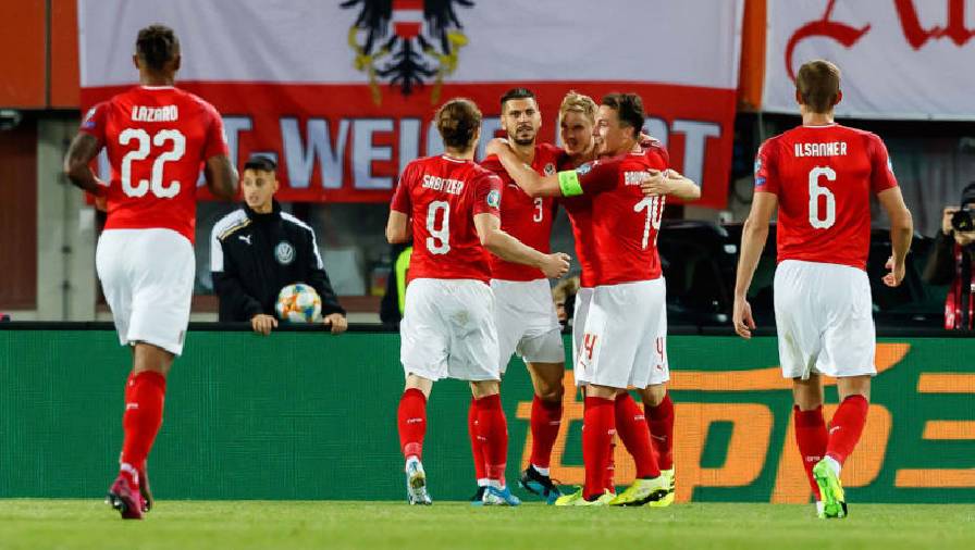 Đội hình tuyển Áo tham dự EURO 2021 mới nhất