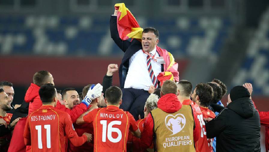 Đội hình tuyển Macedonia tham dự EURO 2021 mới nhất