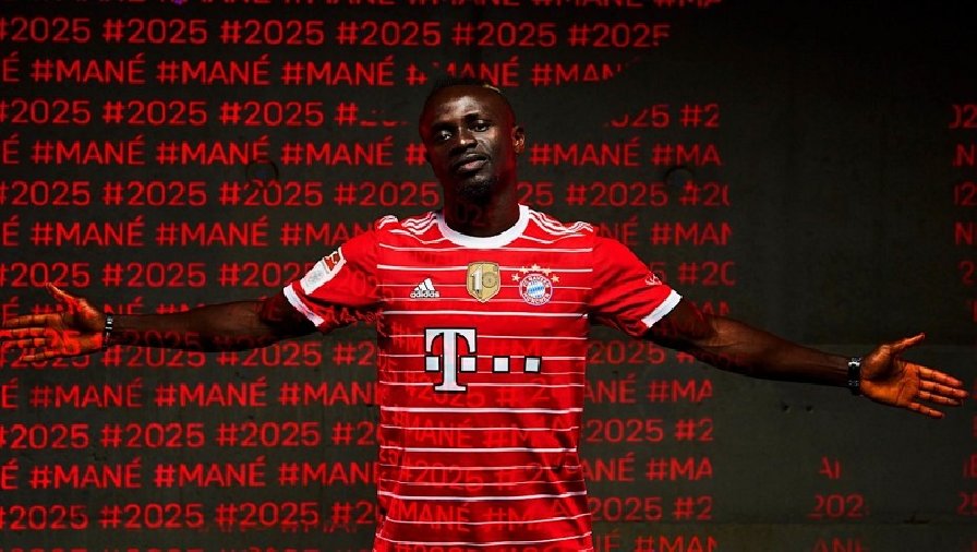 Bayern Munich chính thức hoàn tất thương vụ Sadio Mane