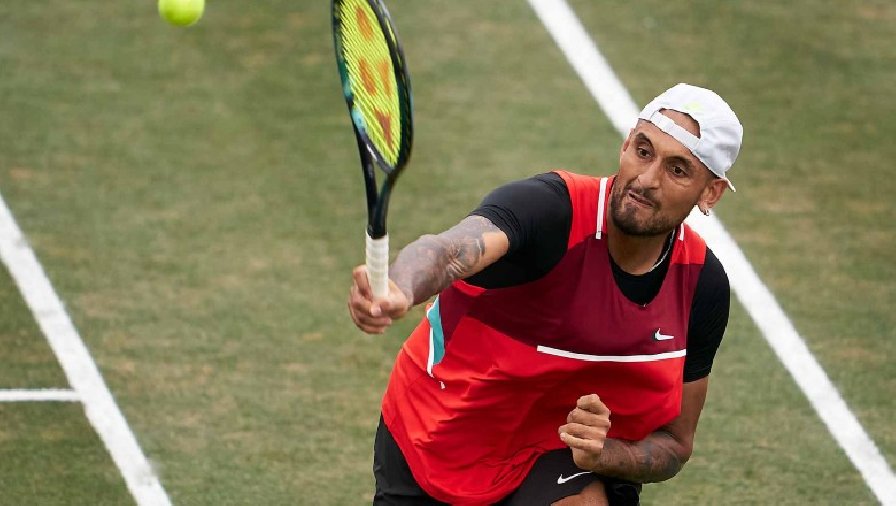 Kết quả tennis ngày 21/6: Nick Kyrgios vào vòng 2 Mallorca Open