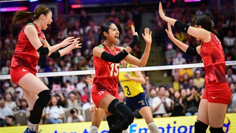 Bóng chuyền nữ Nhật Bản quật ngã đương kim số 1 thế giới, vào chung kết Volleyball Nations League 2024