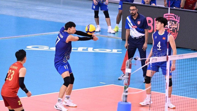 Kết quả bóng chuyền nam AVC Nations Cup 2025 hôm nay 22/6