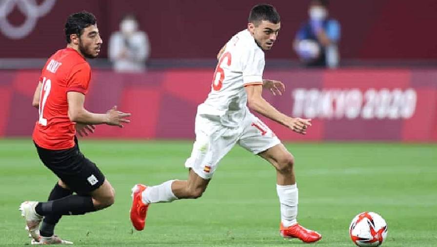 6 tuyển thủ đá EURO 2021 của Tây Ban Nha không thắng nổi Ai Cập ở Olympic Tokyo
