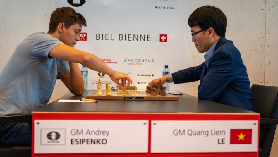 Lê Quang Liêm vô địch Biel Grandmaster 2022