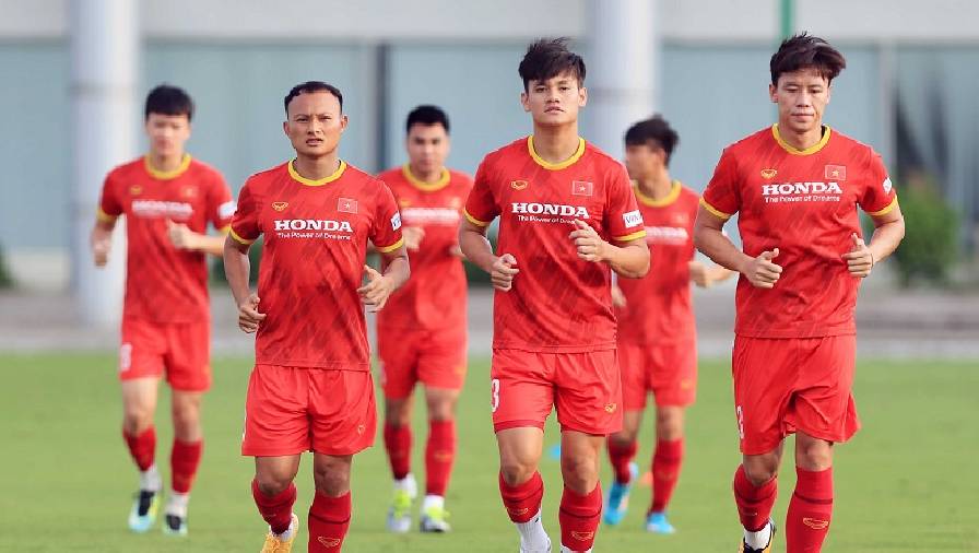 Lịch tập luyện của đội tuyển Việt Nam chuẩn bị cho vòng loại thứ 3 World Cup 2022 từ 23-29/8