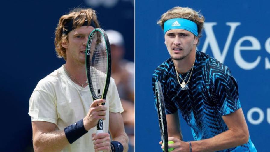 Lịch thi đấu tennis hôm nay 23/8: Chung kết Cincinnati Masters - Zverev đấu Rublev