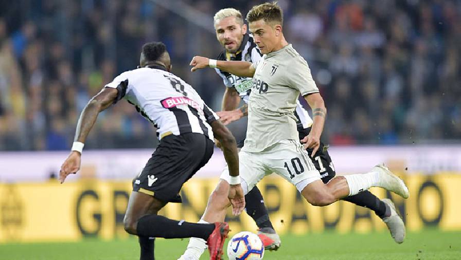 Tỷ số Udinese vs Juventus 2-2: Đáng tiếc